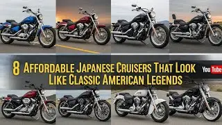 8 Affordable Japanese Cruisers That Look Like Classic American Legends