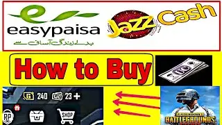 How to Buy UC in PUBG Mobile in Pakistan from Jazzcash and Easypaisa