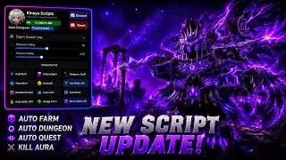 Dungeon Quest [2026] KINAYO SCRIPT || AFK farm, Inf Raids & Auto Farm! Link in description