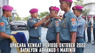 UPACARA TRADISI KENAIKAN PANGKAT | KENKAT | BATALYON ARHANUD 1 MARINIR