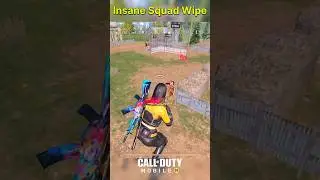 Insane Squad Wipe | CODM BR #shorts #callofdutymobile #codm #codmbr
