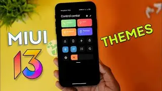 Top 3 MIUI 13 Supported Themes | Change Your MIUI 13 Control Centre | MIUI 13 New Power Control