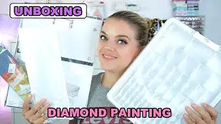 DIAMOND PAINTING HAUL | FANSELLS & AMAZON UNBOXING