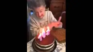 бабка отожгла