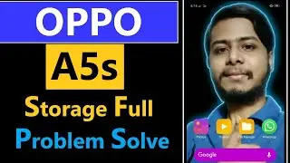 How to clear Oppo A5s phone memory storage