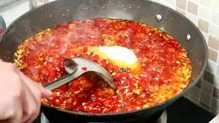 Steamed fish head with chili sauce is essential