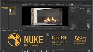 VRay NEXT Render OpenExr  | NUKE basics