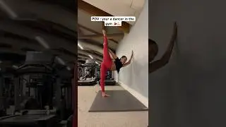POV | Your a dancer in the gym 💃💪🏼 #laurenhalil #gym