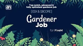 [QBCore/ESX] Advanced Gardener Job - Leaf Blower / Lawn Mower Job [PAID]