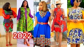 Modèles de robes courte en pagne Africain tendances 2022