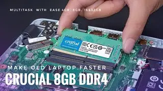 Crucial 8GB DDR4 Ram | Acer Aspire A515 Laptop | Laptop Ram Upgrade | 8 + 8 GB RAM | 