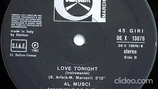 Al musci - Love tonight (instrumental) 1985