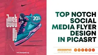 TOP NOTCH SOCIAL MEDIA FLYER DESIGN ON PICSART #picsartphotoediting #picsart