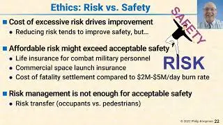 L131 22 Ethics Risk vs  Safety