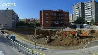 Excavar, derribar, nivelar (Timelapse)