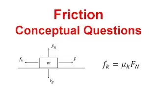 Friction Conceptual Questions (Physics)