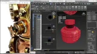 3ds Max Tutorial - Extruding with splines