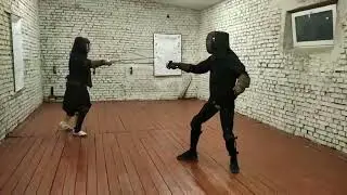 Соло и пара в конце тренировки