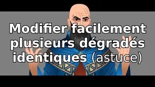 Tuto inkscape : Modifier facilement plusieurs dégradés identiques (astuce)