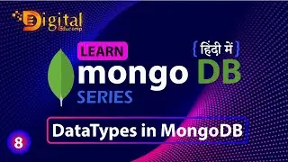 8- Data Types in MongoDB | MongoDB Tutorial in Hindi