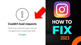 Couldn't Load Request Instagram | Failed To Send Network Request | Insta Message Request Not Opening