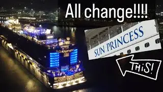 Changes revealed …Sun Princess PLUS STUNNING DRONE SHOTS!