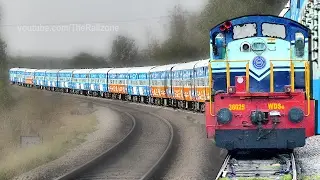 ALCo Train Journey | Musical Chugging | Diesel Engine | Indian Railways