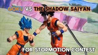 Goku VS The Shadow Saiyan | FOR CONTEST @StopMotion_YT | Dragon Ball Stop Motion