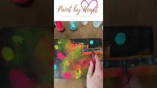 Gelli Plate Printing - A Butterfly 