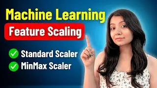 Feature Scaling in Machine Learning | Standard Scaler & Min-Max Scaler Explained with Python Code