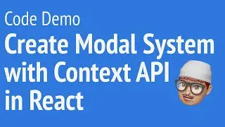[Code Demo] create Modal System with Context API in React | JSer - Front-End Interview questions