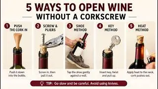 No Corkscrew Opener? No Problem