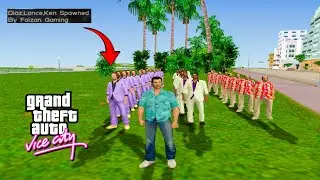 GTA Vice City Diaz,Lance And Ken Bodyguard Spawn Cheat Code(New Bodyguard Spawner Mod)