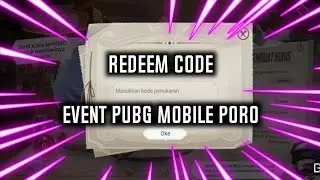 REDEEM CODE EVENT PUBG MOBILE PORO 11-12-2021