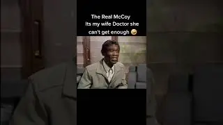 The Real McCoy It's my wife Doctor she can't get enough #therealmccoy