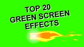TOP 20 GREEN SCREEN - 2D EFFECTS GREEN SCREEN