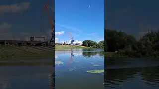 На SUP'е по Оке: порт Коломна