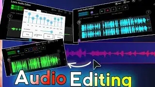 Voice Edit like Audacity|lexis audio editor tutorial hindi|fact channel jesi voice kese edit kare