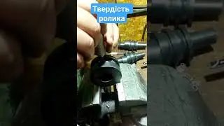 Вимірювання твердості фактурного ролика після гарнування #viral #ковкаметалла #кузнечныйстанок