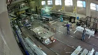 Установка видеонаблюдения на производстве