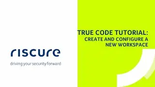 True Code – Create and Configure a new workspace