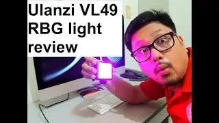 Ulanzi VL49 RGB Light Unboxing and Review