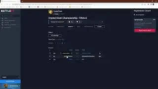 Playing Crystal Clash - Championship tournament