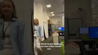 The TikTok fanatic looking for her next office movie star #team  #cavendish#tiktok #officelife