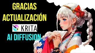 👍KRITA y la NUEVA V1.21.0 Ai Diffusion traduce el PROMPT, MEJORA CONTROLNET y MÁS #ai #krita