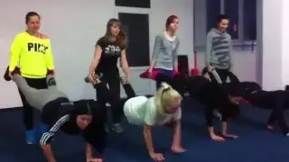 Юлия Шикула - Exotic Pole Dance training febr 2016