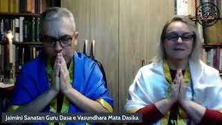 03/10/24 -Yoga Sandhya - Servidor: Acharya, Jaimini Sanatan Guru Dasa / Vasundhara