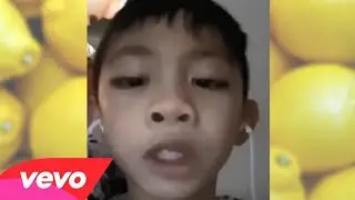 Kid sings HIGH HOPES FOR A LEMON (REMIX) 🍋