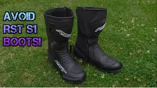 Do not buy RST S1 boots! #bike #rider #review