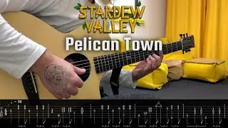 Stardew Valley OST - Pelican Town Guitar tab